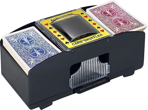 2 deck card shuffler|deck of card shuffler online.